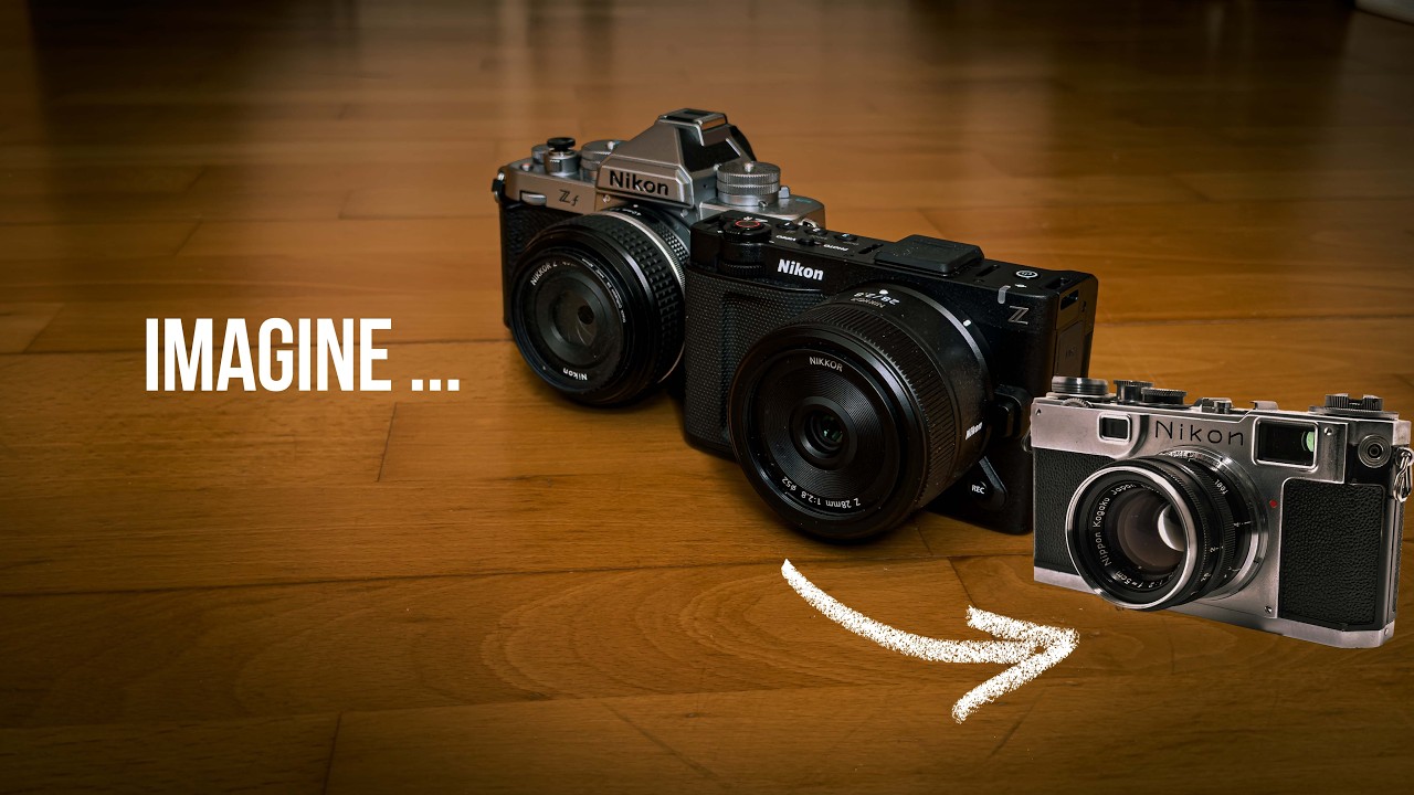 А что, если Nikon ZR станет ретро-фотоаппаратом? + 