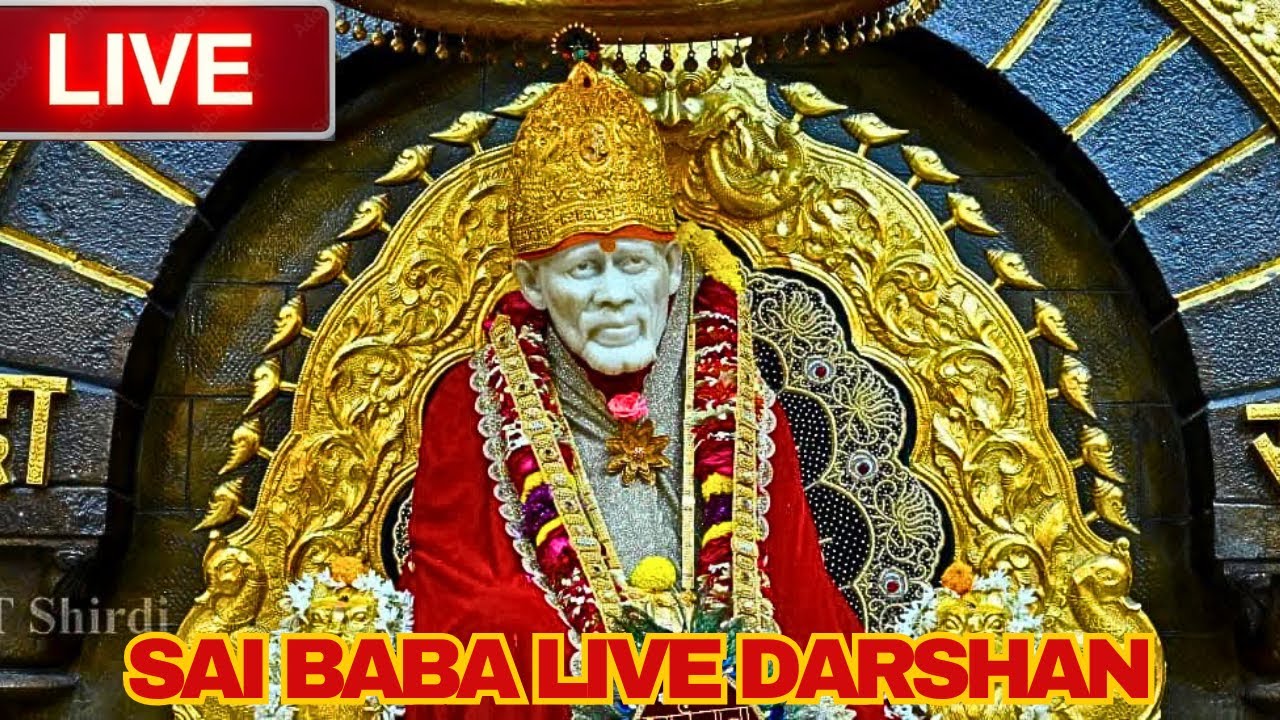 🔴 Live ll Shirdi Sai Baba Darshan & Kakad Aarti ll 03 March 2026