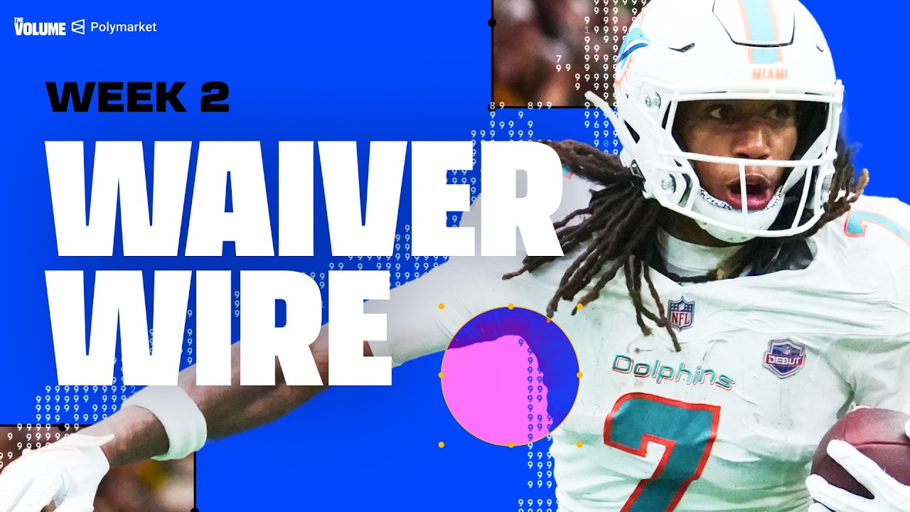 Fantasy Football Waiver Wire Pickups | Must-Have Players to Add (Week 2)