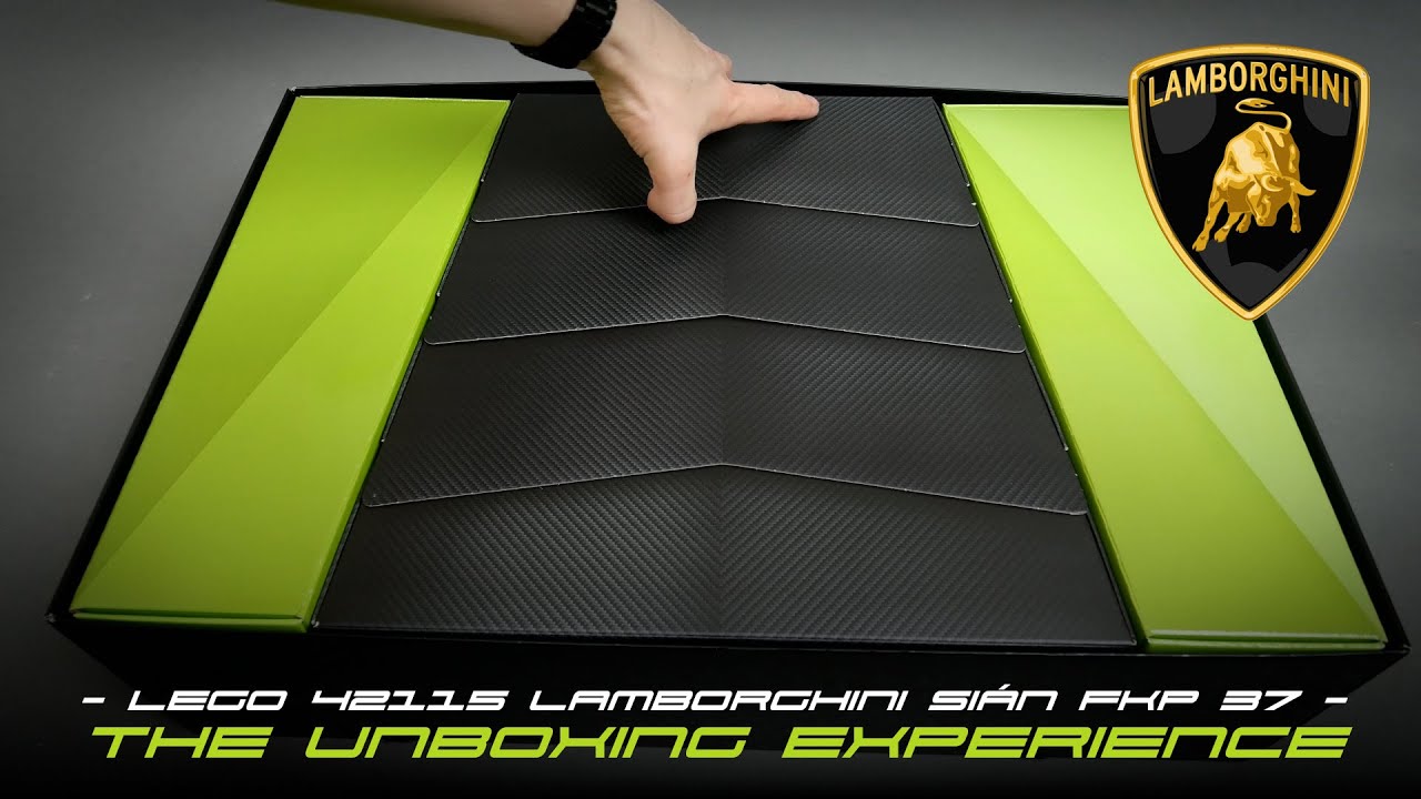 LEGO 42115 Lamborghini Si&aacute;n FKP 37: THE UNBOXING EXPERIENCE [4K]