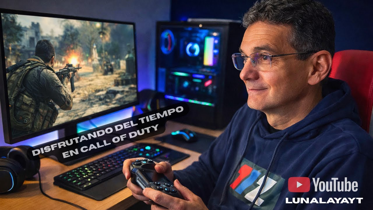 DISFRUTANDO DEL TIEMPO  DEL EN  CALL OF DUTY