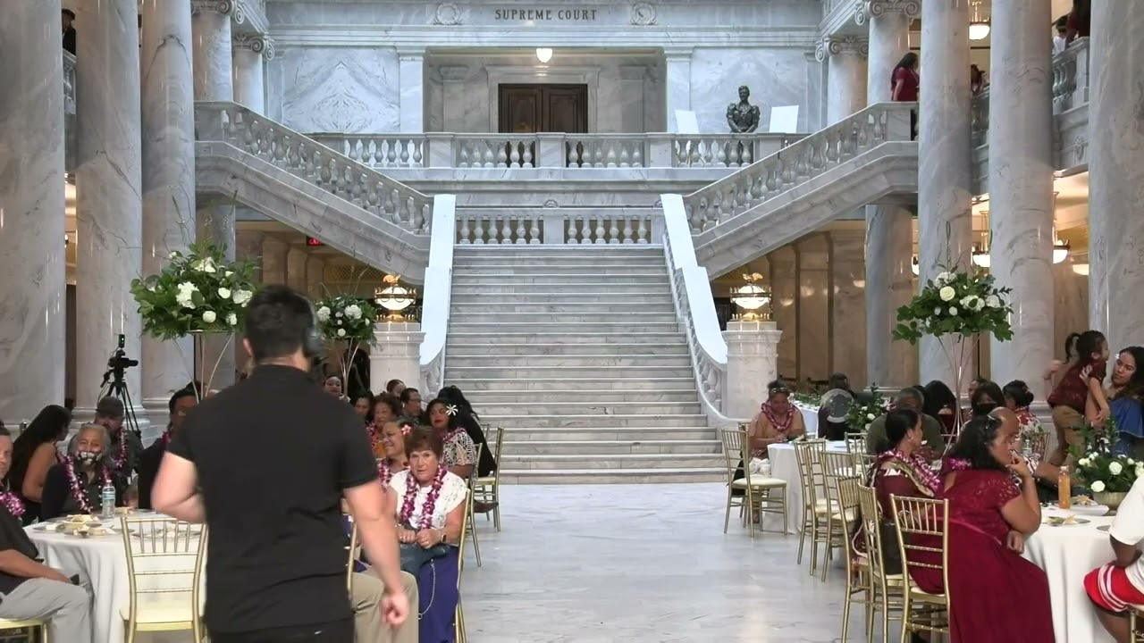 Wedding Reception Mr. & Mrs. Pete & Linda Auva'a @ The Utah State Capitol July 23, 2022