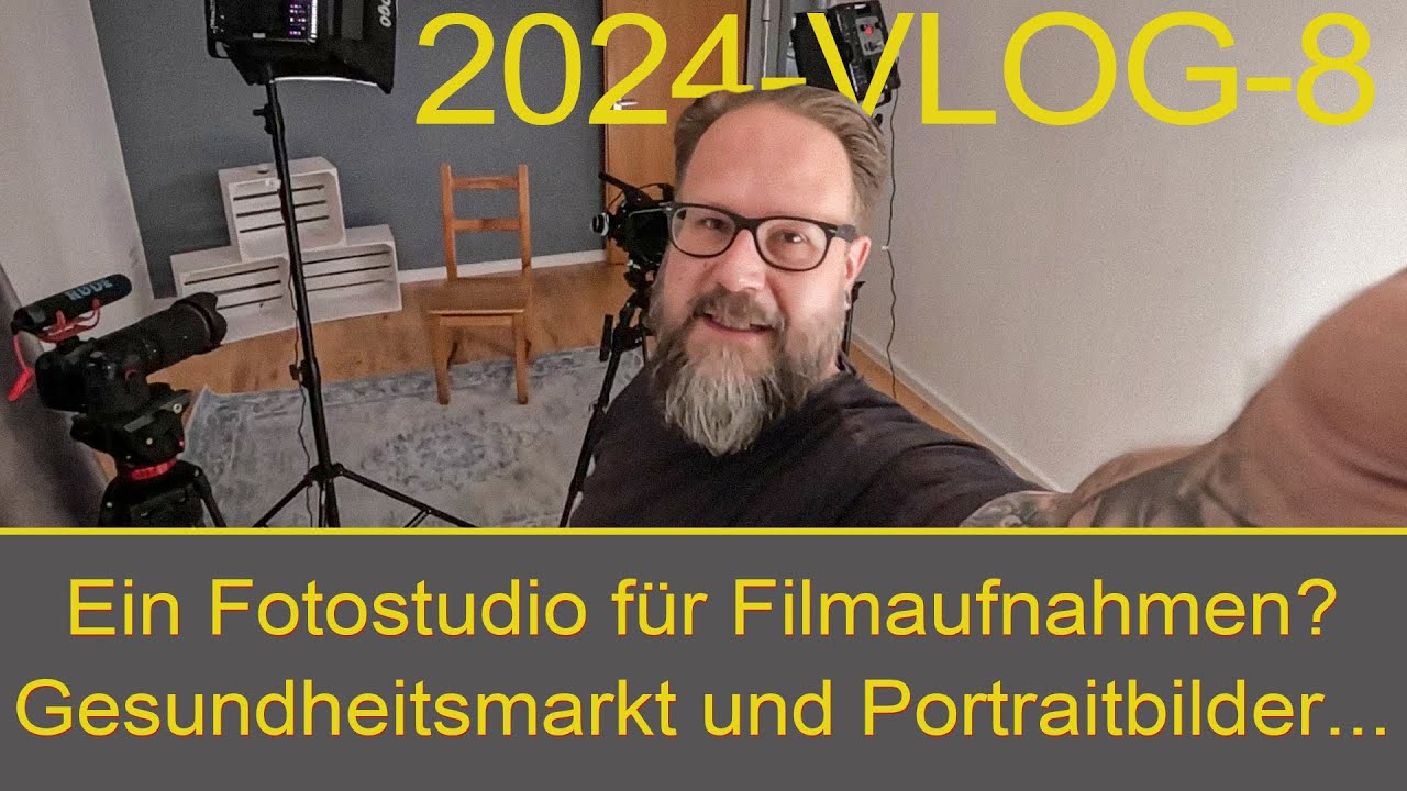 2024 VLOG 8 - Ein Fotostudio hat eine schreckliche Akustik!!!