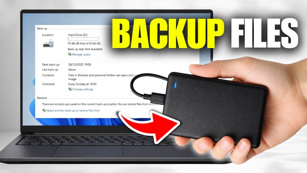 How To Backup Files To External Hard Drive In Windows 11