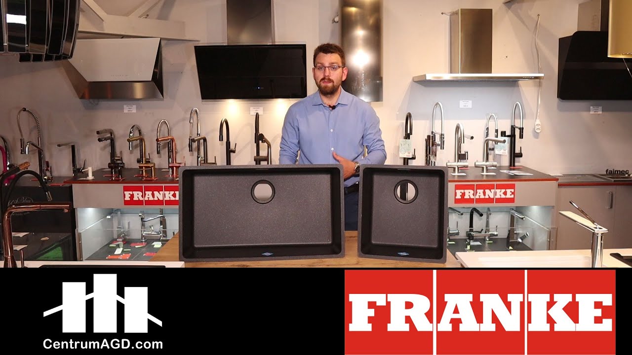 Franke MRG- nowa seria zlewozmywaków granitowych podwieszanych oraz nakładanych  od Franke.
