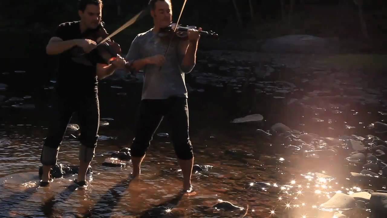 GREEN DAY, Coldplay, Pachelbel Canon Mashup - The Dueling Fiddlers Violin