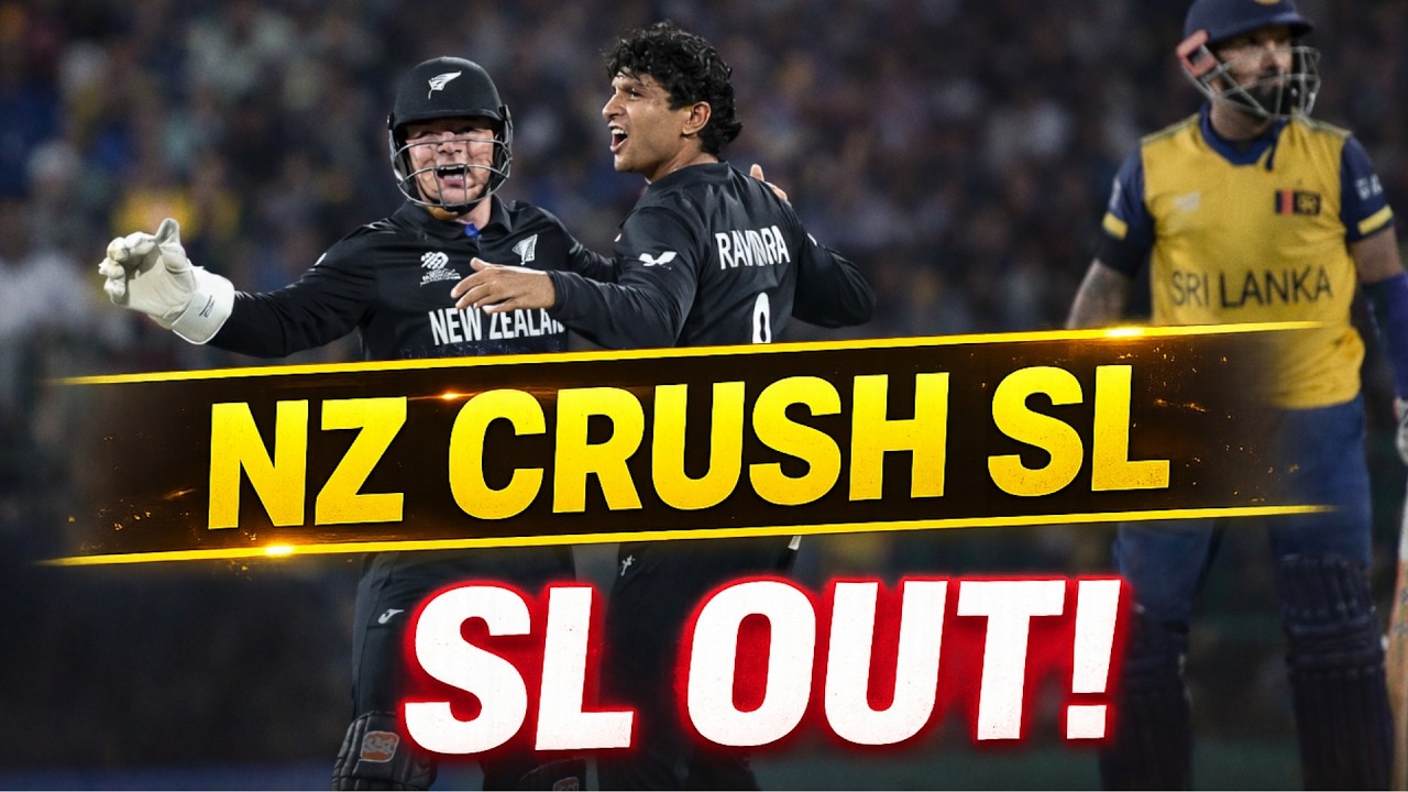 NZ CRUSH SL! 🔥 61-Run Dominance | T20 WC 2026 SL , PAK OUT ?