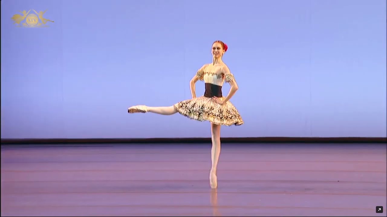 Yaroslavna Kuprina (Russia) - Paquita Variation | XIV Moscow Ballet Competition, Junior Round 3