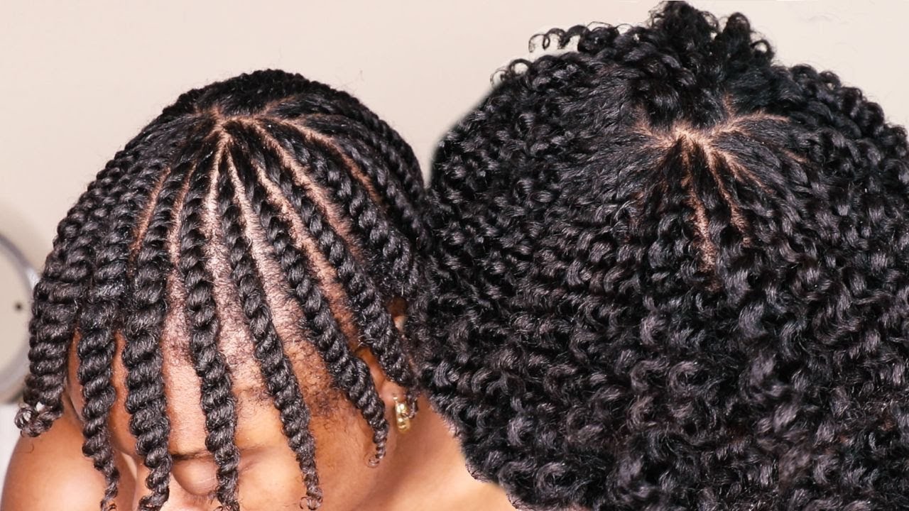 Wet Flat Twist On Short 4b/4c Natural Hair Ft. Naturall Club | 50K GIVEAWAY