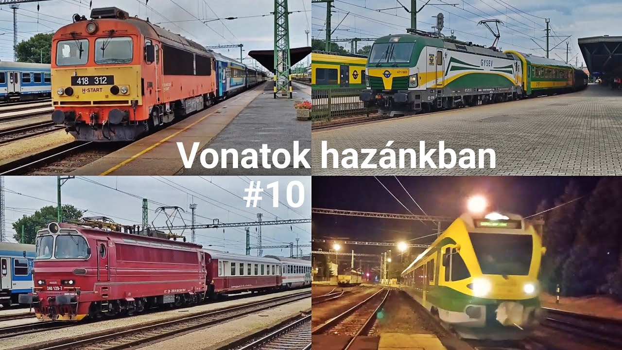 Vonatok hazánkban #10