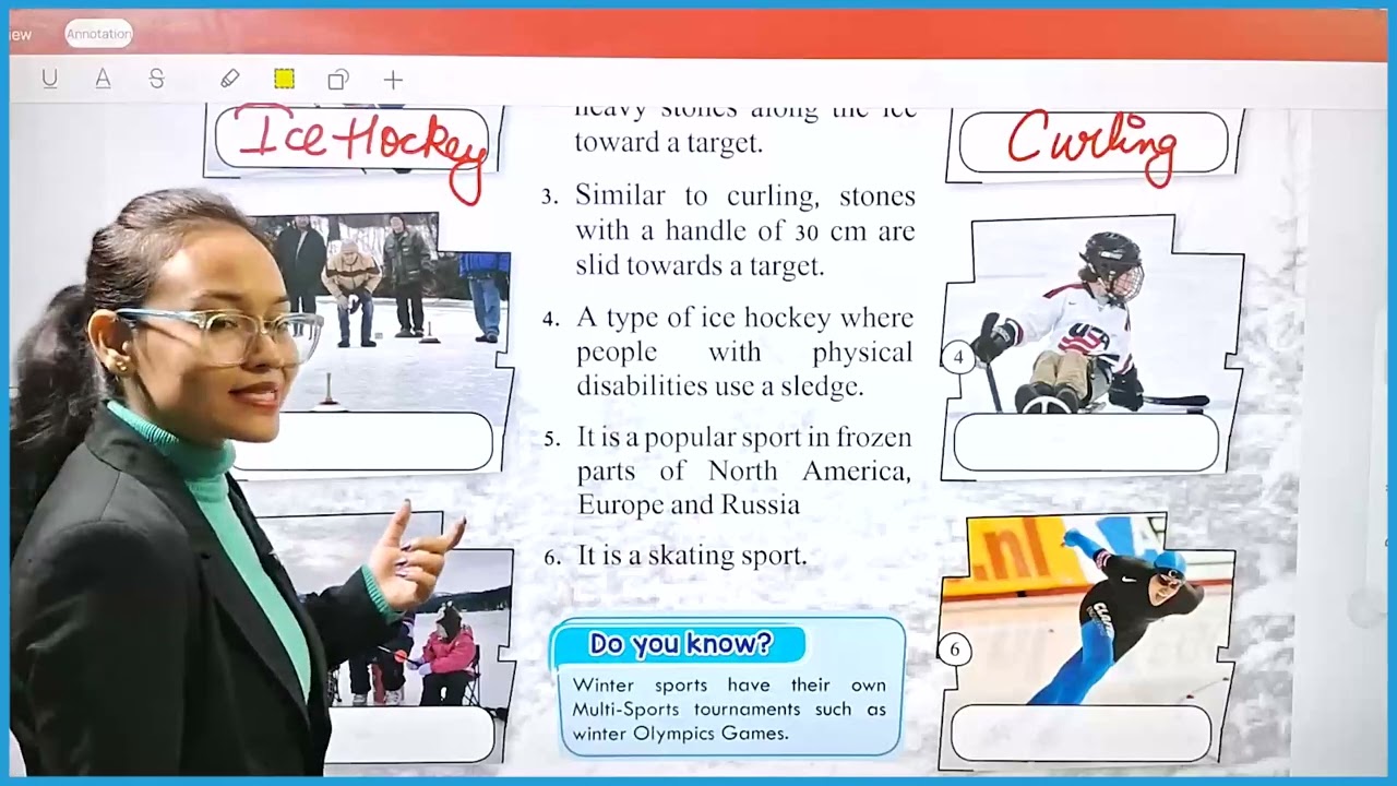 GK I Class 5 I Chapter 40 Snow Games