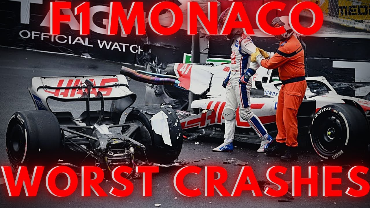 SCARIEST F1 Monaco GP Crashes!