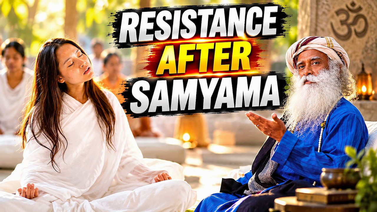After Samyama Why Resistance Appears - Sadhguru Answers