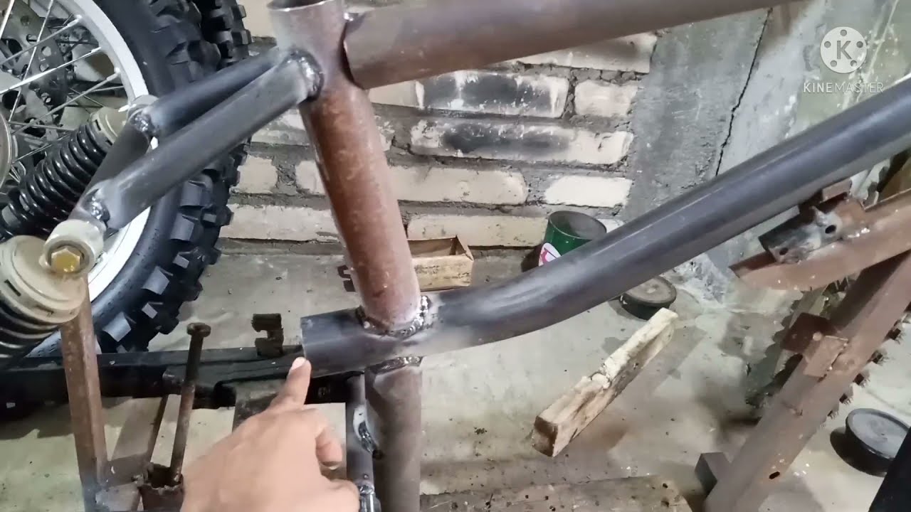 proses awal bikin bmx cub