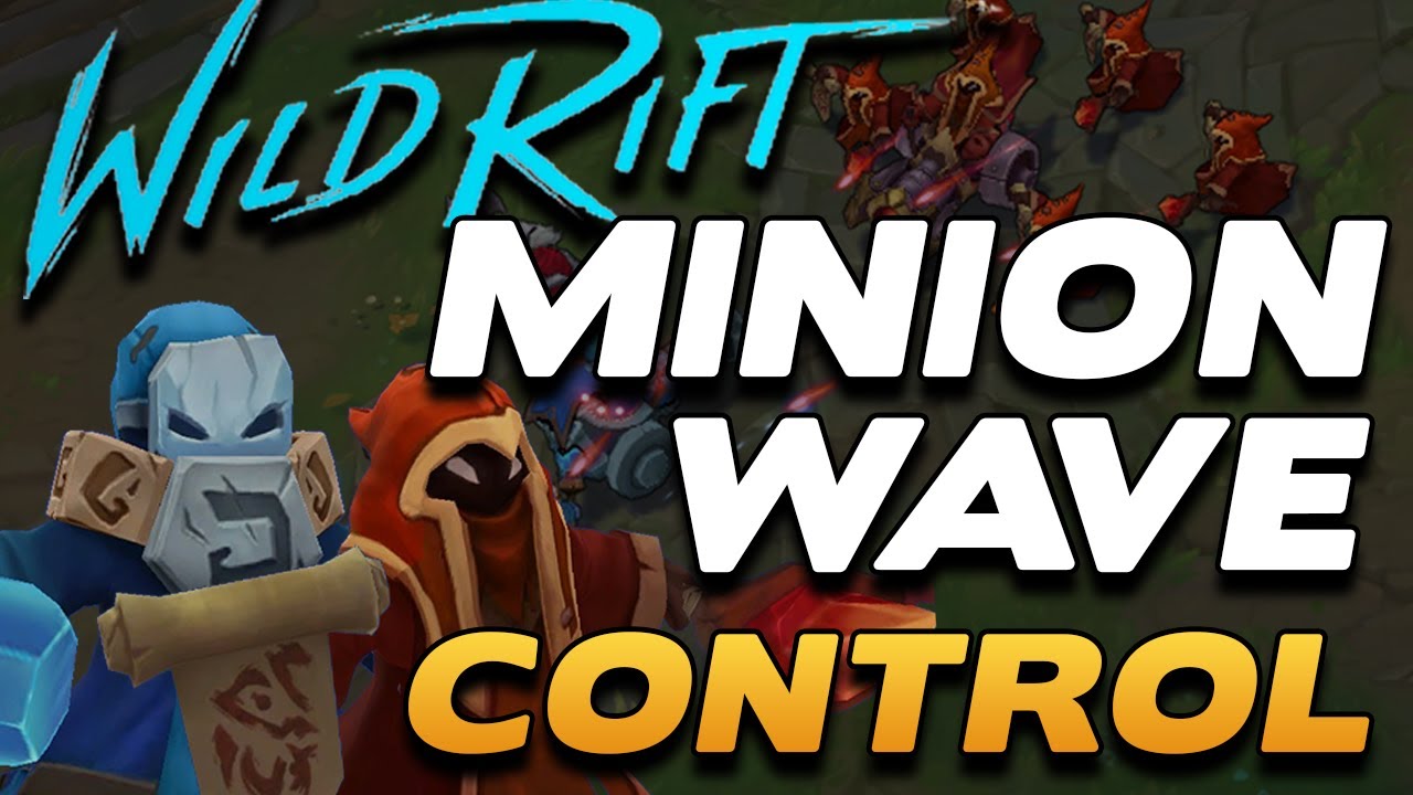 How to control MINION WAVES - Wild Rift Wave Control: Freeze lane, Shove, Bounce + more! | Tutorial