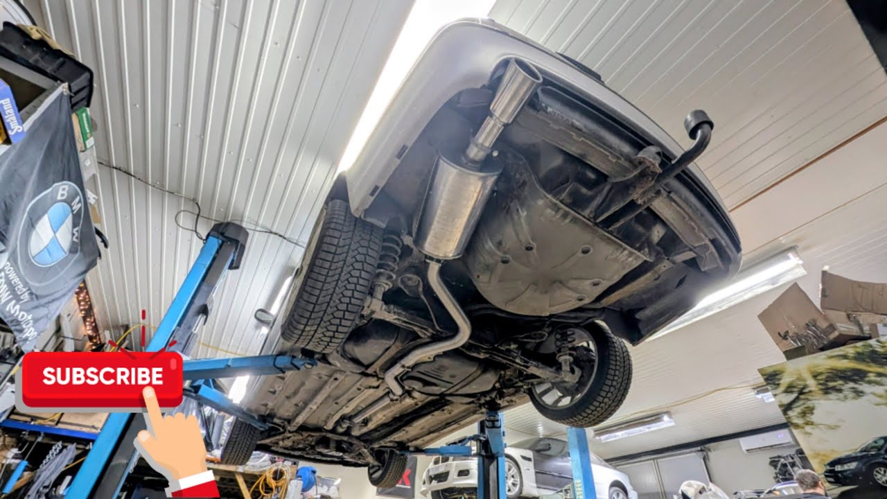 Saab 9-5 AERO 2004- 1 глушитель Catback 3