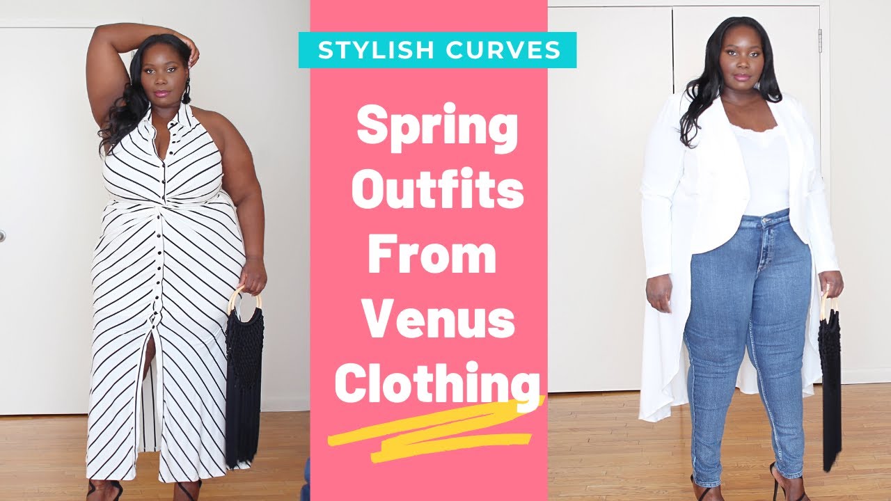 Plus Size Spring Outfit Ideas From VENUS Clothing | Try-On Haul