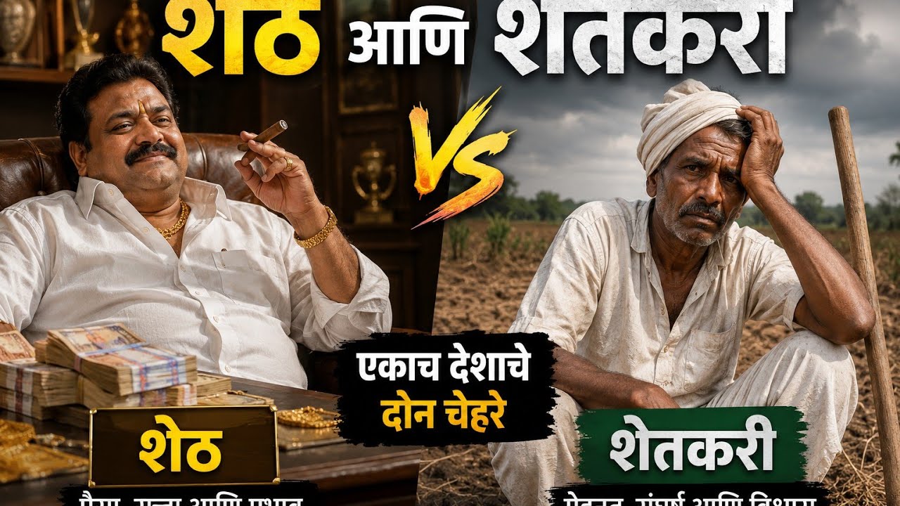 शेठ आणि शेतकरी माणुस भाग 7 #शेठ  #शेतकरी
