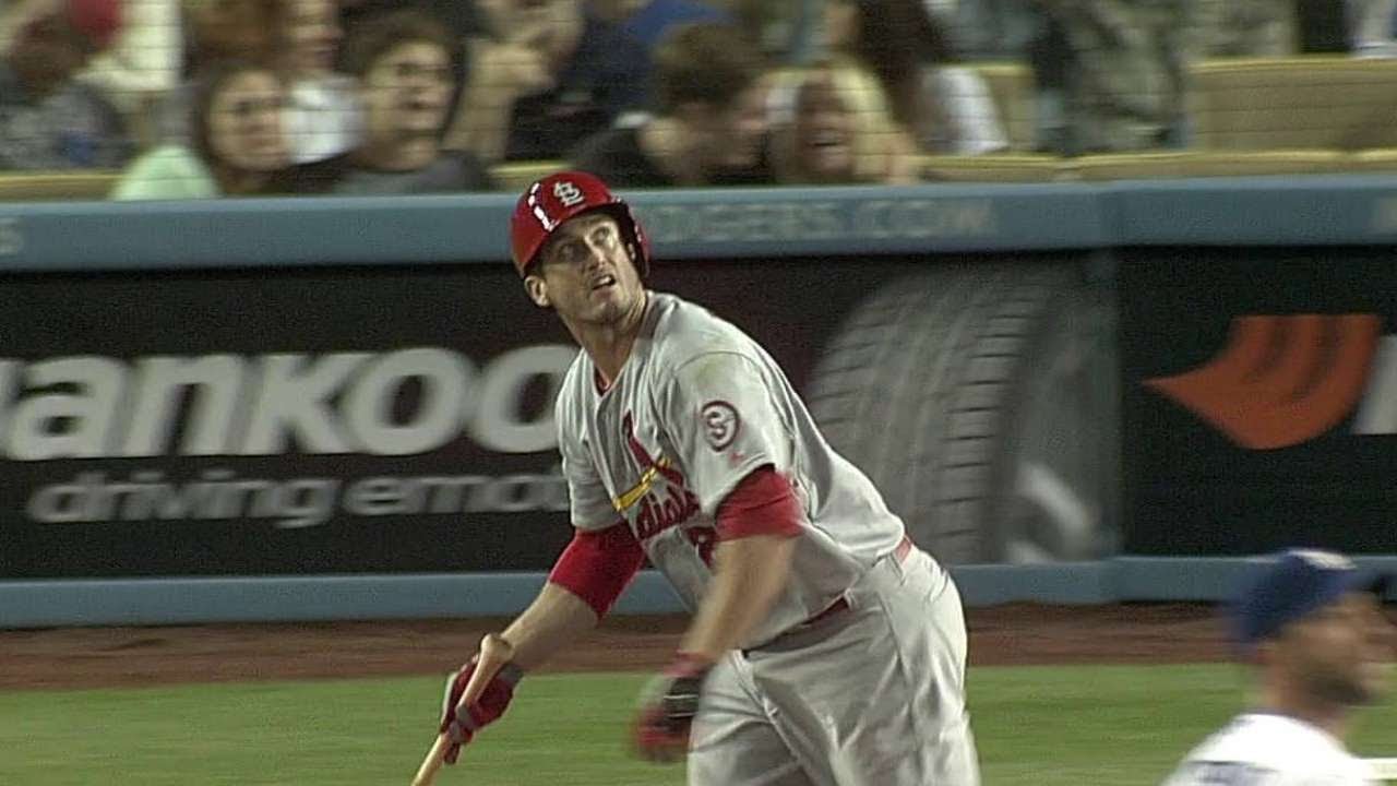 STL@LAD: Freese belts a solo homer to left in sixth