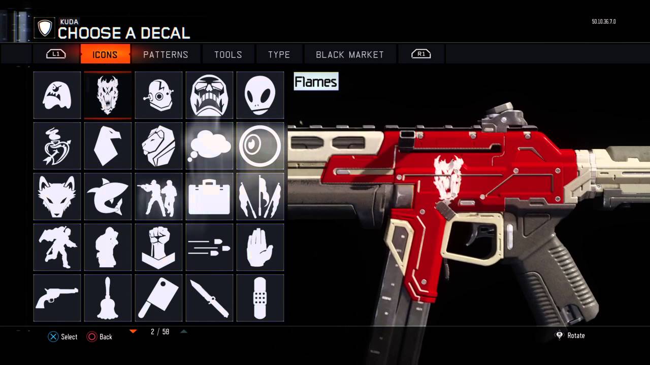 Call of Duty black 3 how to make Transgression camo