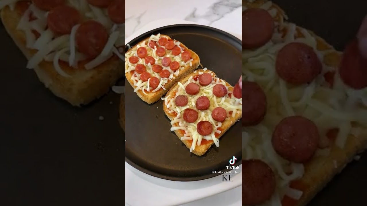 pizza con pan de molde
