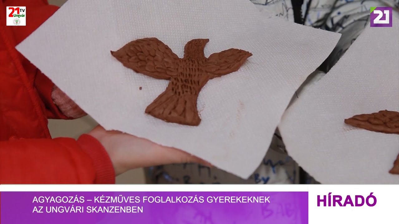 Tv21 Ungvár -Agyagozás – kézműves foglalkozás gyerekeknek az ungvári skanzenben