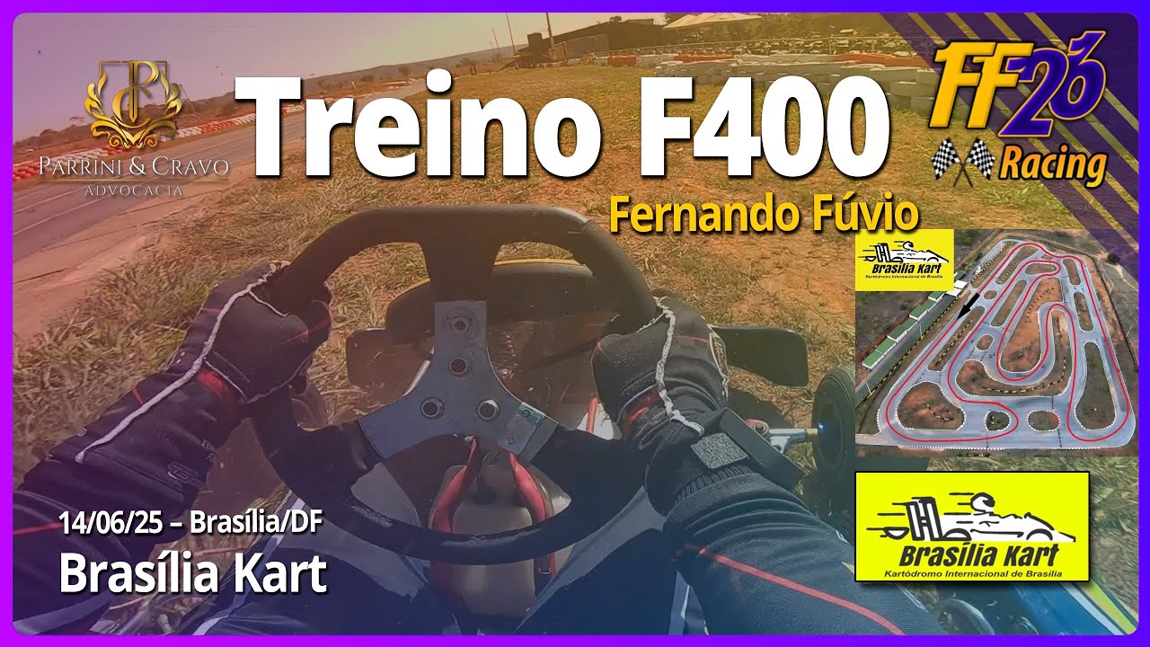 🚀 Treino de F400 no Traçado do BKS no Brasília Kart