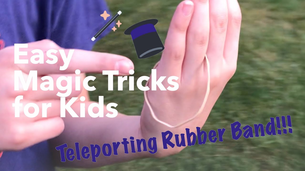 Teleporting Rubber Band | Easy Magic Tricks for Kids