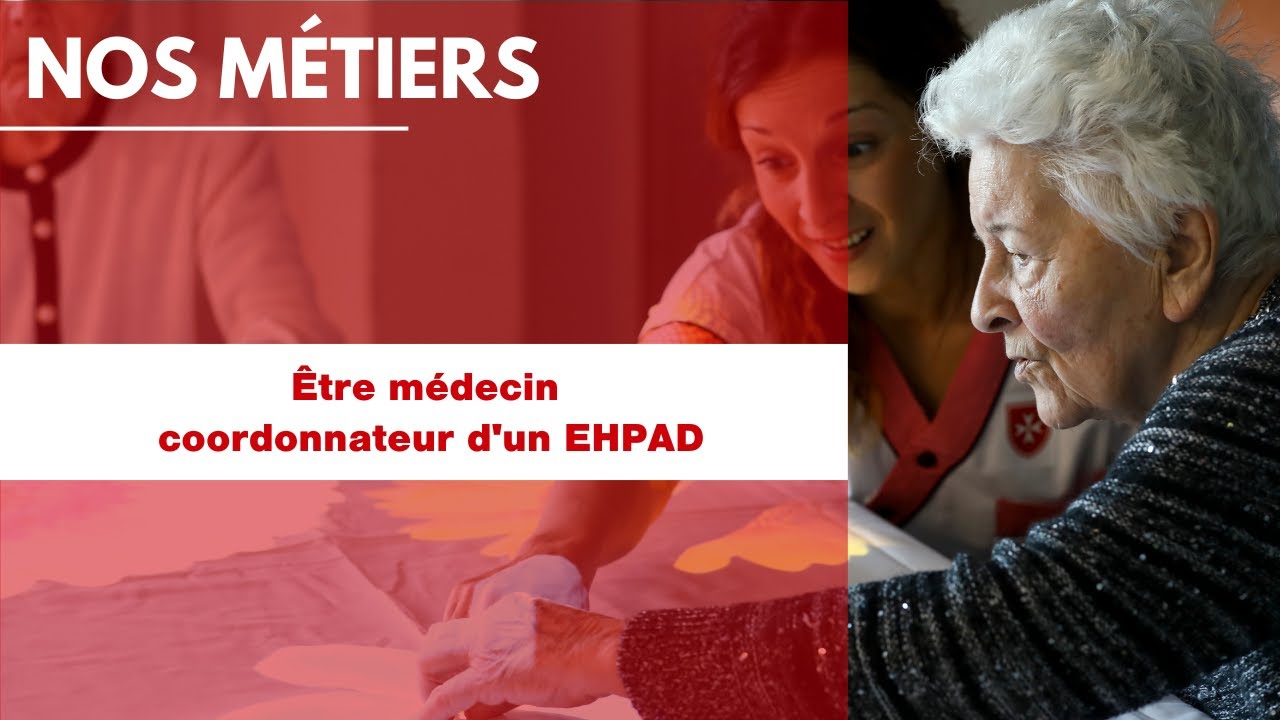 Nos métiers : médecin coordonnateur d'un EHPAD