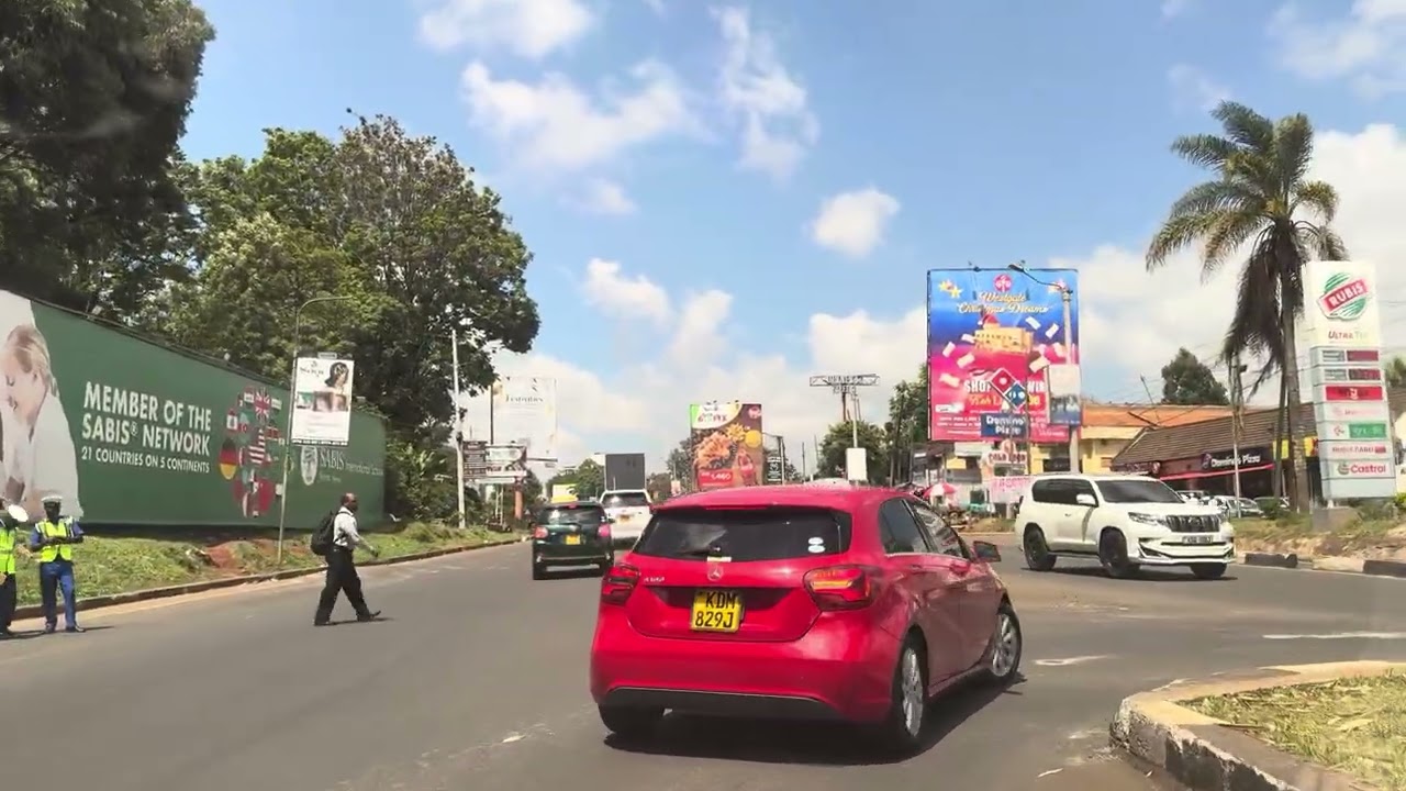 from Westlands → Village Market → Gigiri → Runda