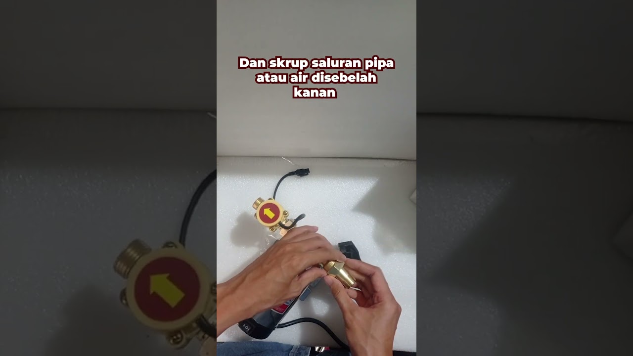 Tutorial pemasangan awal pompa air booster