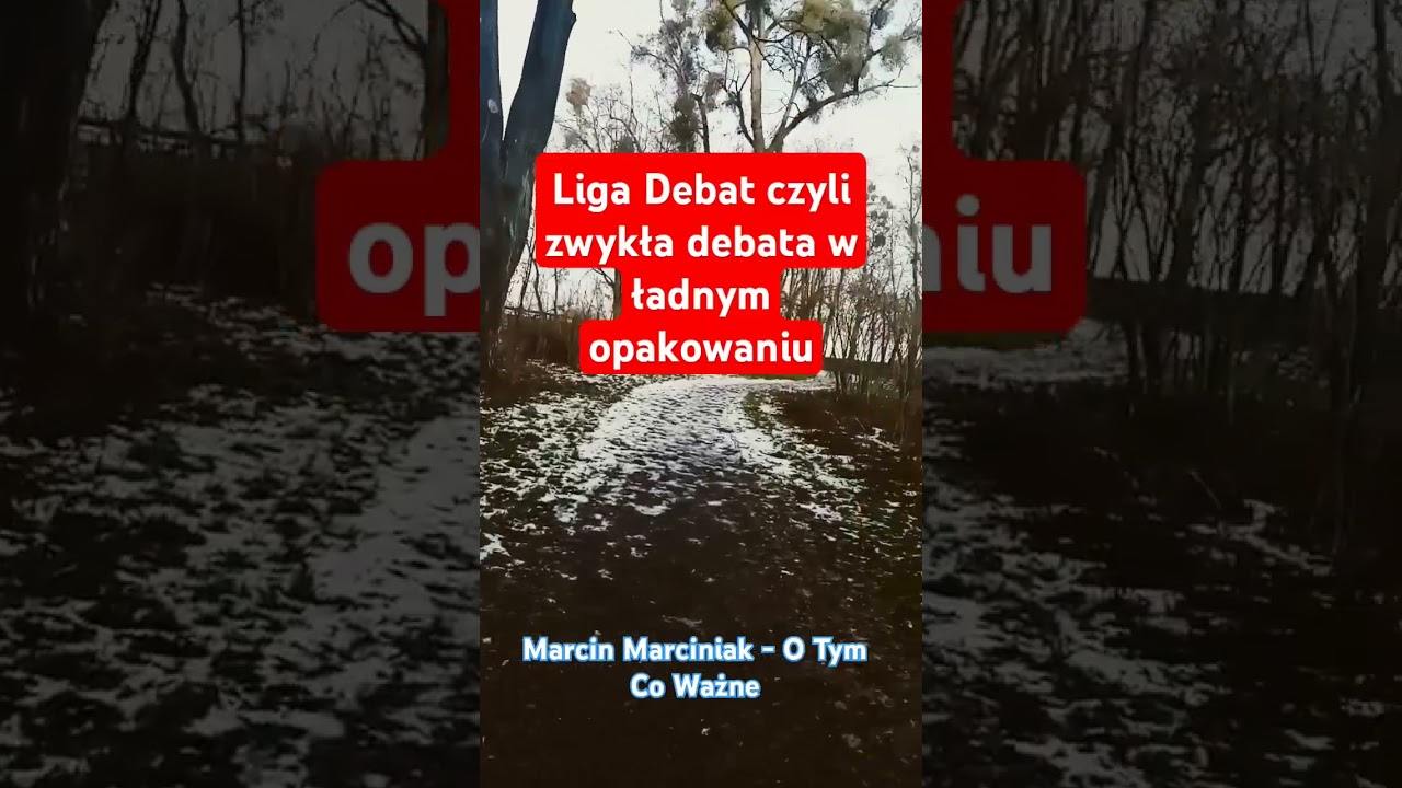 Liga Debat czyli zwykła debata w ładnym opakowaniu #ligadebat #zero #polityka #debata #shorts #X