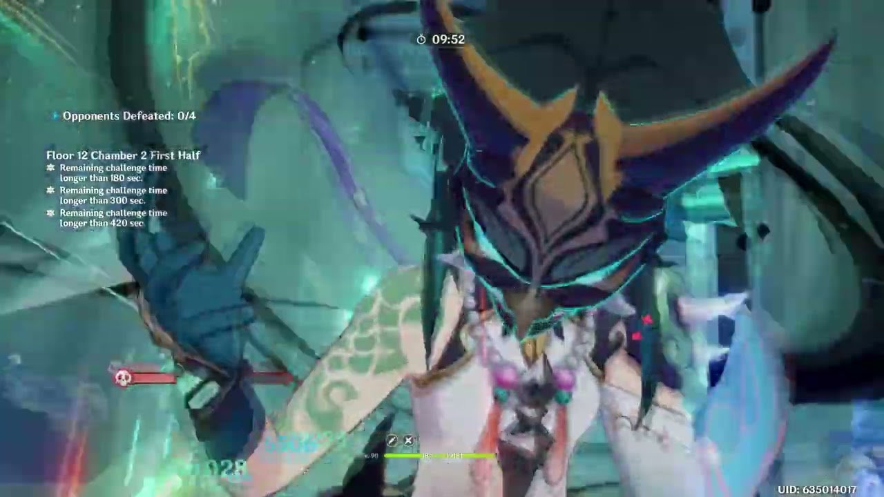 C0 R1 Xiao Abyss 4.4 Top Side Speedrun 65sec.