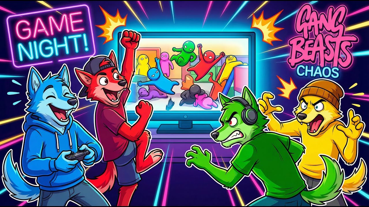 Gang beasts with the WPC funny