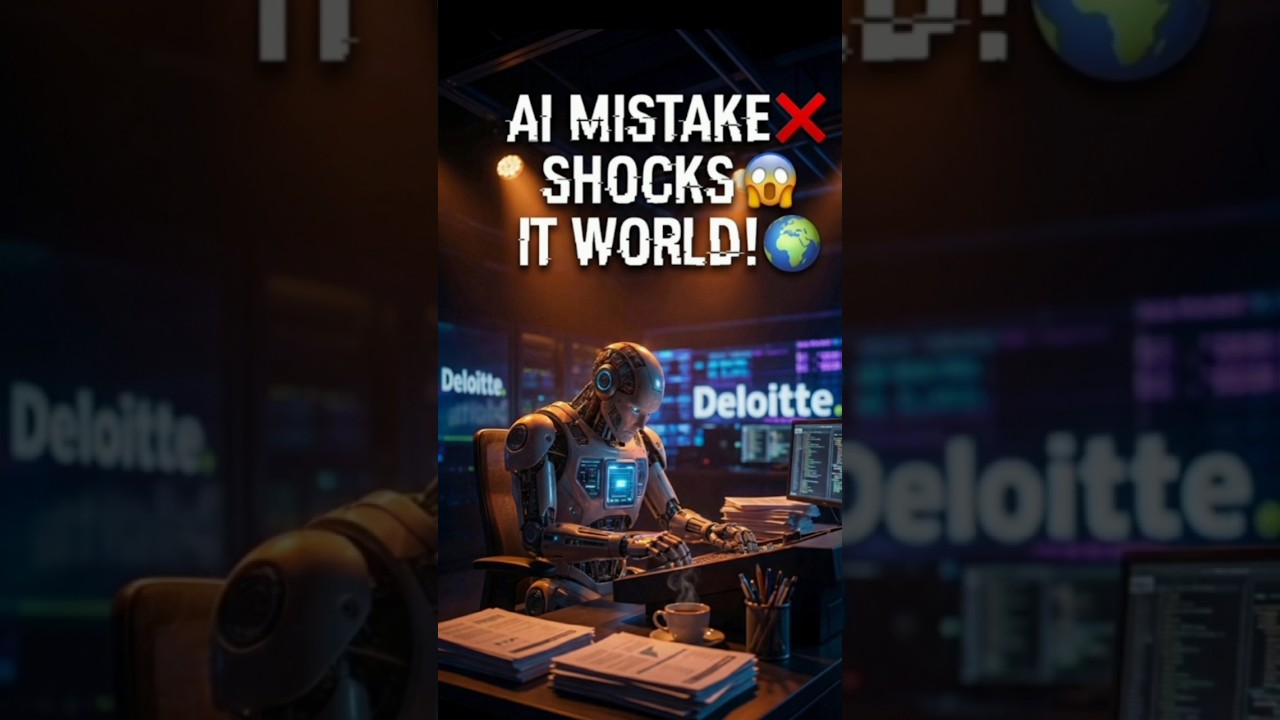 AI Hallucination COSTS Deloitte! 🤯 Fake Research Papers Found 