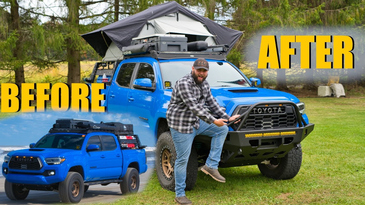 UPGRADING My Stock Tacoma Bumper
