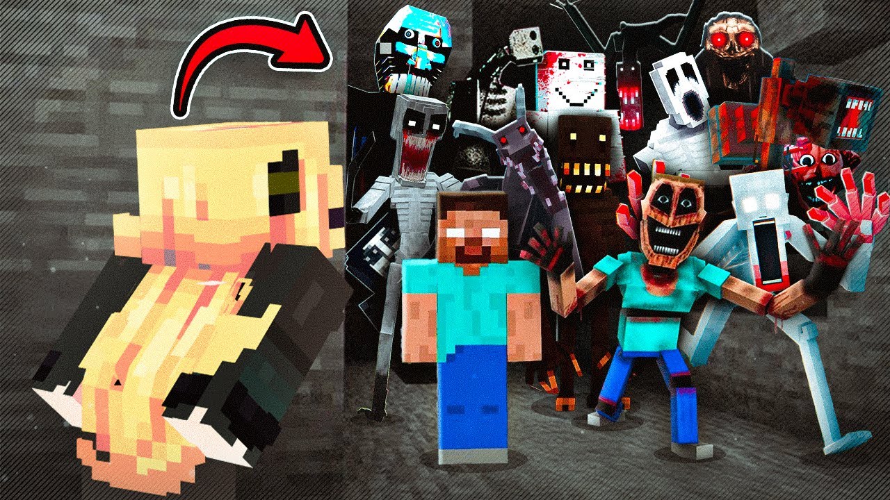 SOPRAVVIVO alle 40 MOD HORROR pi&ugrave; SPAVENTOSE su MINECRAFT ITA!!