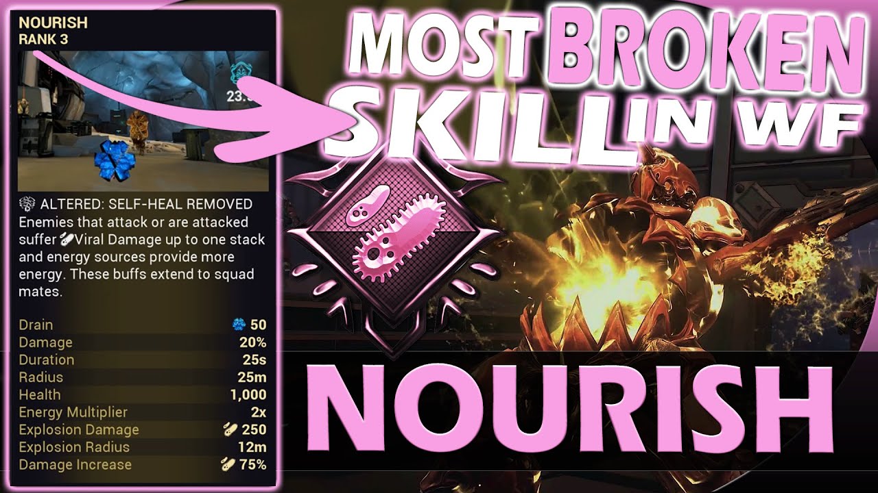 LES 5 RAISONS QUI FONT DE NOURISH LE POUVOIR LE PLUS PUISSANT DU JEU (WARFRAME)