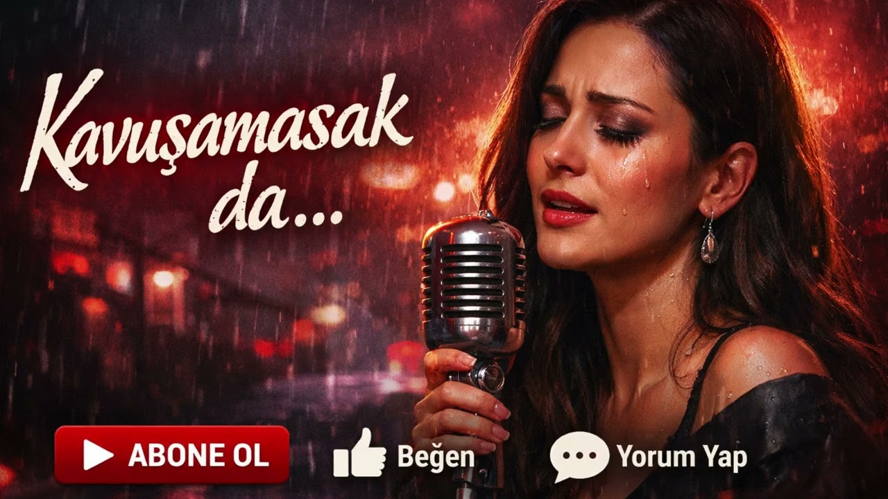 “Kavuşamasak da… | Ağır Arabesk Kadın Vokal | Hasret ve Vazgeçememek”