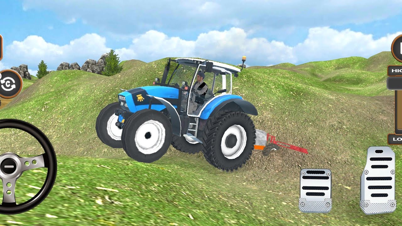 Tractor Farming Driving Simulator 3D || Tractor Driving Android || #androidgameplay  #games #tractor