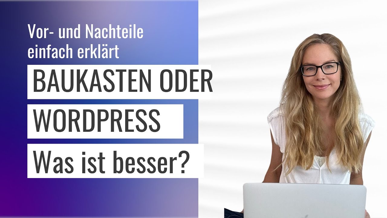 Baukasten oder WordPress - Was ist besser?
