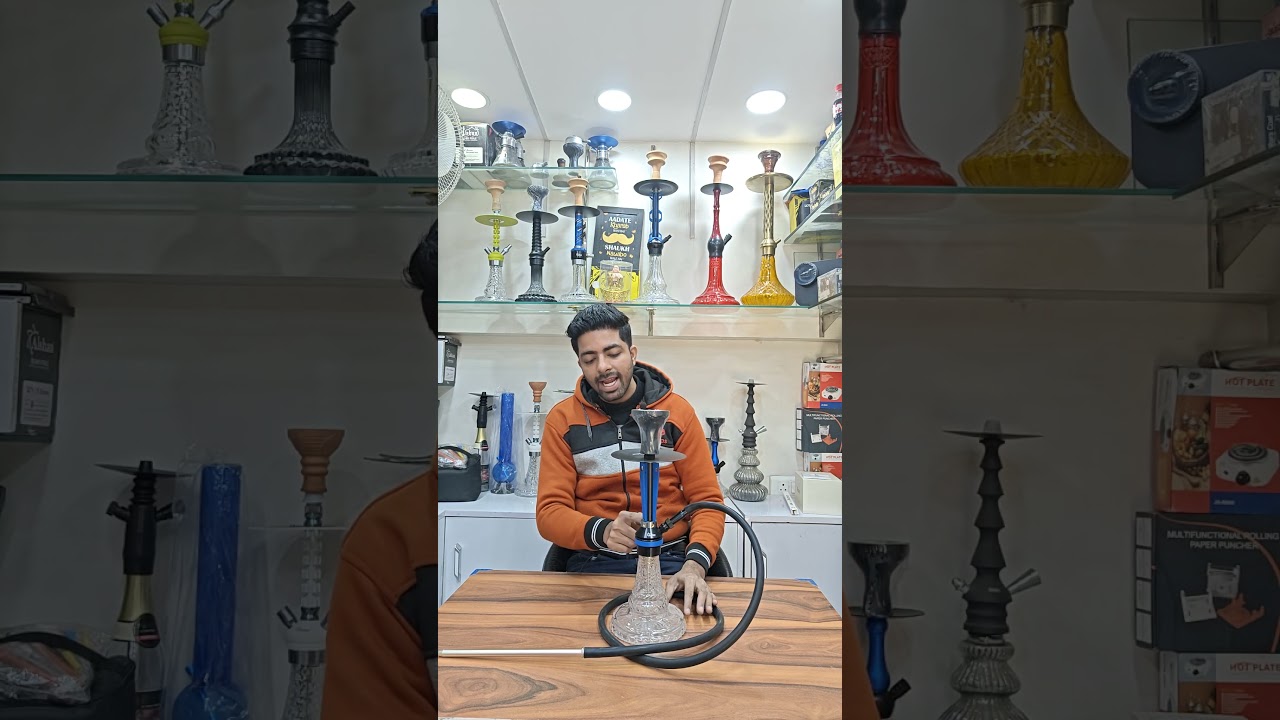 Russian Bull Hookah | Unboxing and Review | Cheapest Hookah shop in Delhi | Krishna Hookah