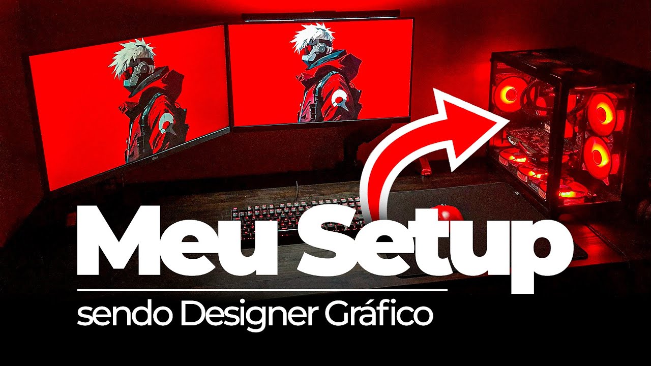 Como &eacute; o SETUP GAMER de um DESIGNER GR&Aacute;FICO