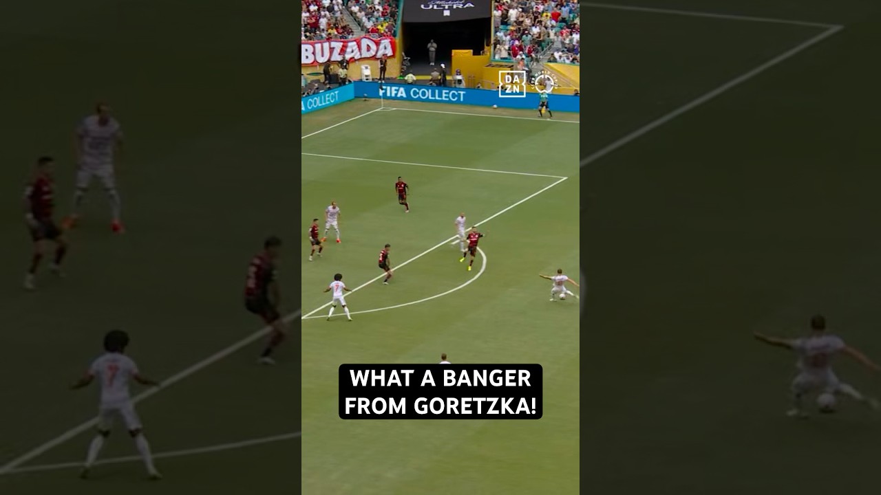 WHAT A BANGER FROM GORETZKA‼️ &nbsp;#FIFACWC #FLABAY #ClubWorldCup #bayernmunich #leongoretzka