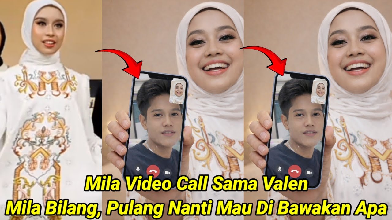 AUTO BAPER! Mila Video Call Valen Cuma Mau Tanya Pulang Nanti Mau Di Bawakan Apa Homalee !
