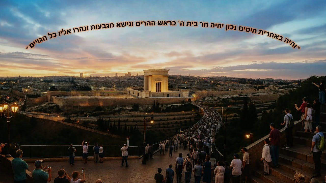 בית המקדש השלישי &ndash; כך זה ייראה באמת | הדמיה עוצמתית ומרגשת