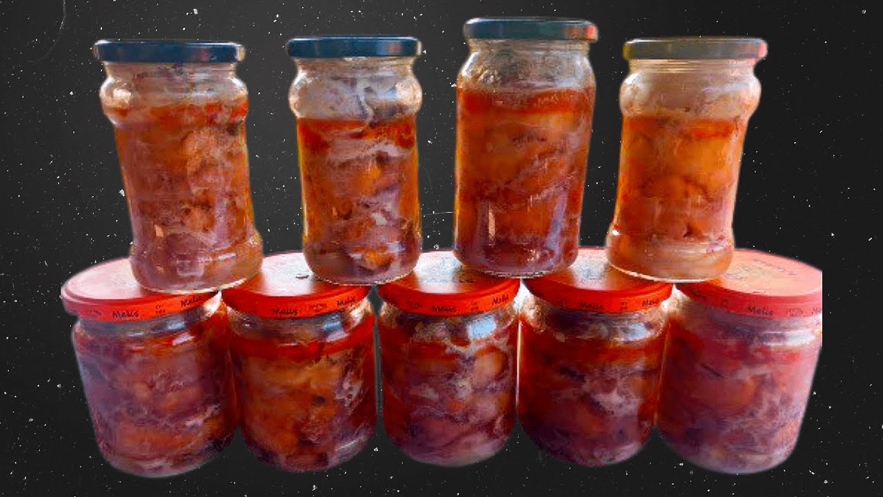 CARNE LA BORCAN PENTRU IARNA - CONSERVA DE CARNE