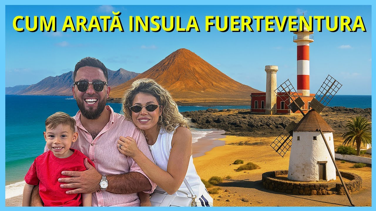Cum arată capitala INSULEI FUERTEVENTURA din CANARE: Puerto del Rosario (Croazieră în Canare)