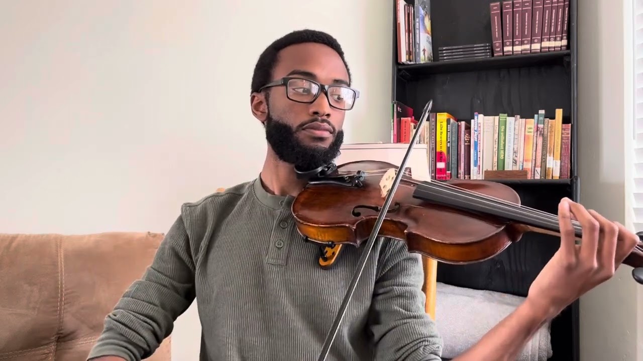 D minor scale on Violin | Suzuki Violin Book 2 | Ex. 8