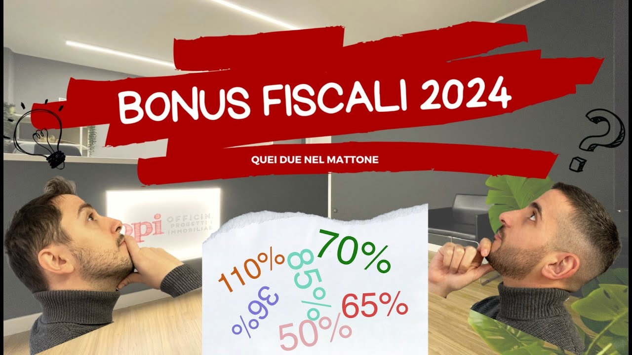 LE DETRAZIONI FISCALI DEL 2024